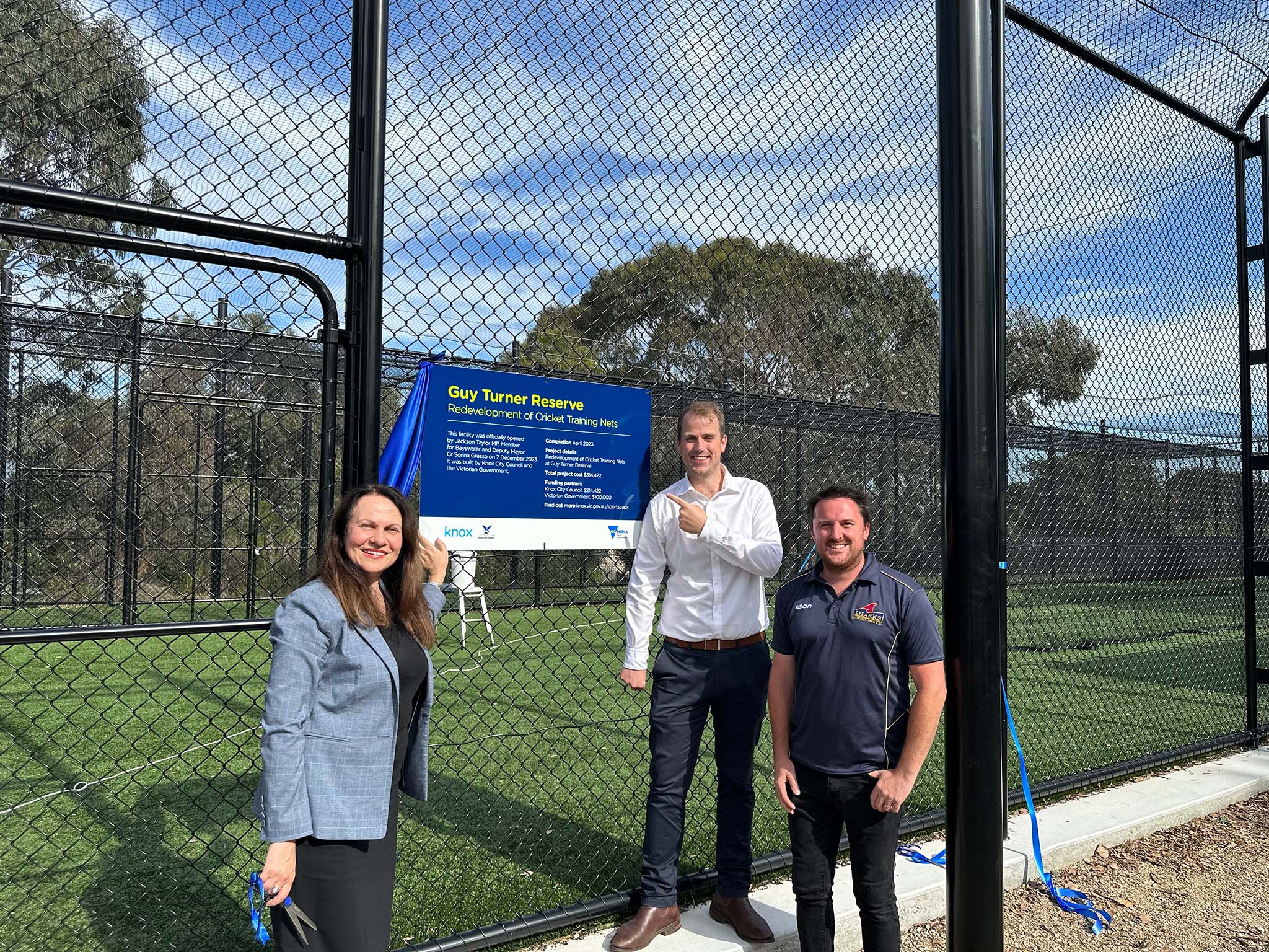 NEW NETS FOR BAYSWATER CRICKETERS Main Image