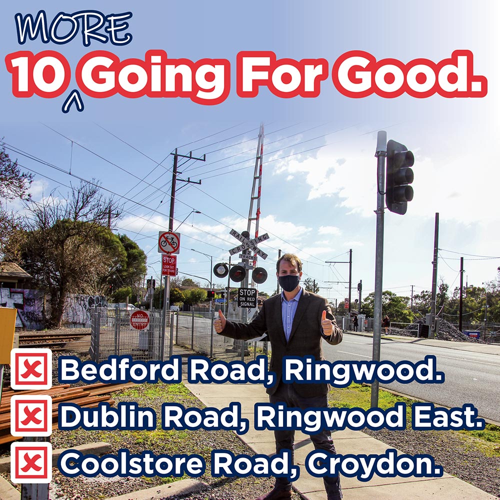 LILYDALE LINE BOOM GATEFREE BY 2025